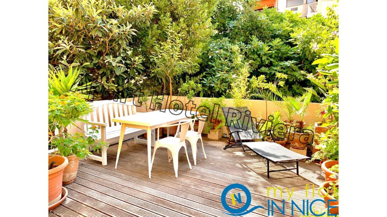 Aparthotel Riviera - Grimaldi Coeur De Ville - Large Studio Ac With Bigger South Terrace - Hyper Centre - Terrasse Esprit นีซ ภายนอก รูปภาพ