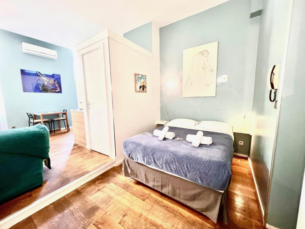 Aparthotel Riviera - Grimaldi Coeur De Ville - Large Studio Ac With Bigger South Terrace - Hyper Centre - Terrasse Esprit นีซ ภายนอก รูปภาพ