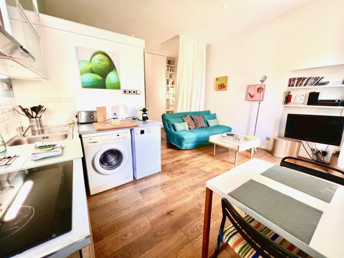 Aparthotel Riviera - Grimaldi Coeur De Ville - Large Studio Ac With Bigger South Terrace - Hyper Centre - Terrasse Esprit นีซ ภายนอก รูปภาพ