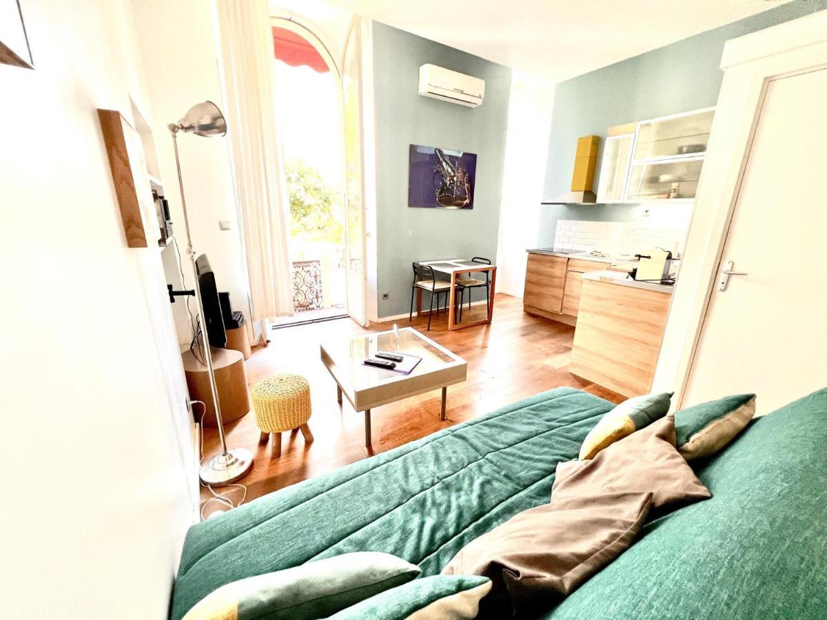 Aparthotel Riviera - Grimaldi Coeur De Ville - Large Studio Ac With Bigger South Terrace - Hyper Centre - Terrasse Esprit นีซ ภายนอก รูปภาพ
