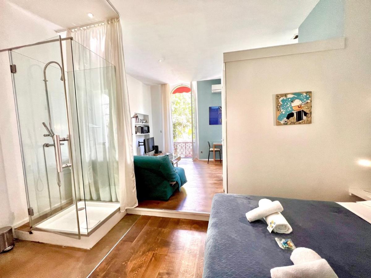 Aparthotel Riviera - Grimaldi Coeur De Ville - Large Studio Ac With Bigger South Terrace - Hyper Centre - Terrasse Esprit นีซ ภายนอก รูปภาพ